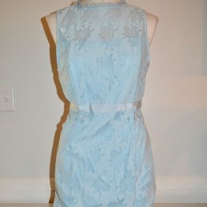 M Miami blue lace. cotton.